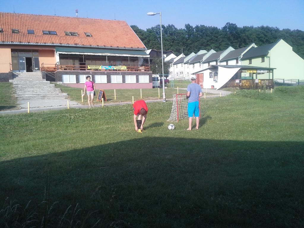 Turistická ubytovňa Hotel Divin Divín Exterior foto